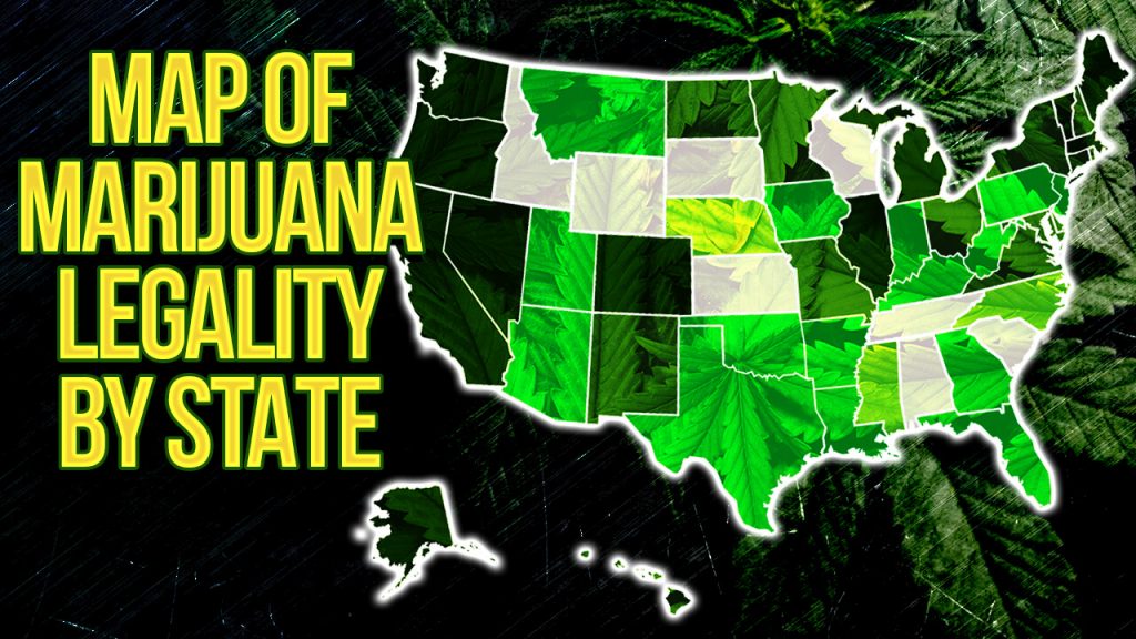 map of marijuana legality