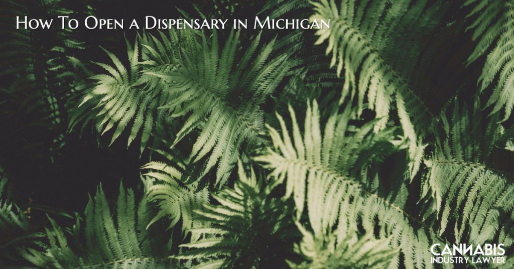 How to open a dispensary in michigan