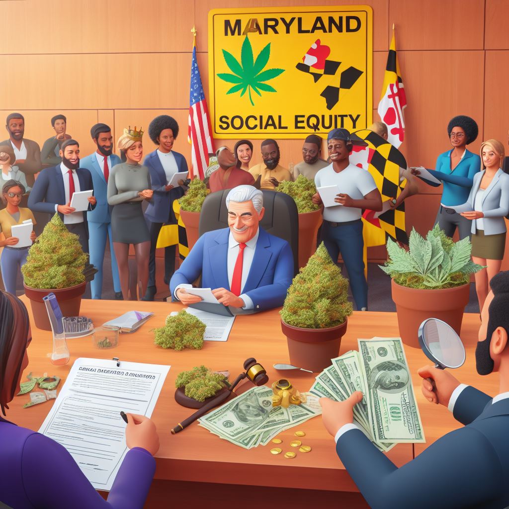 Maryland social equity applicants getting licenses for dispensary and cultivation