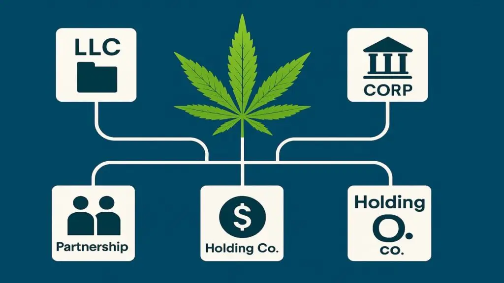 cannabis business entity selection