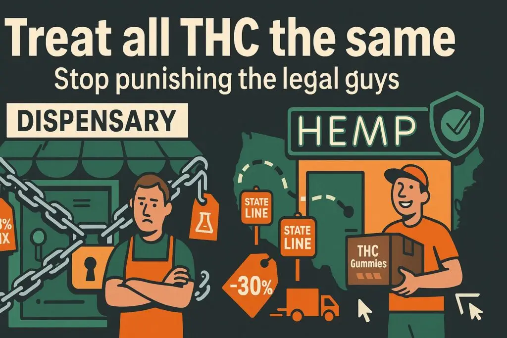 Treat all THC the same