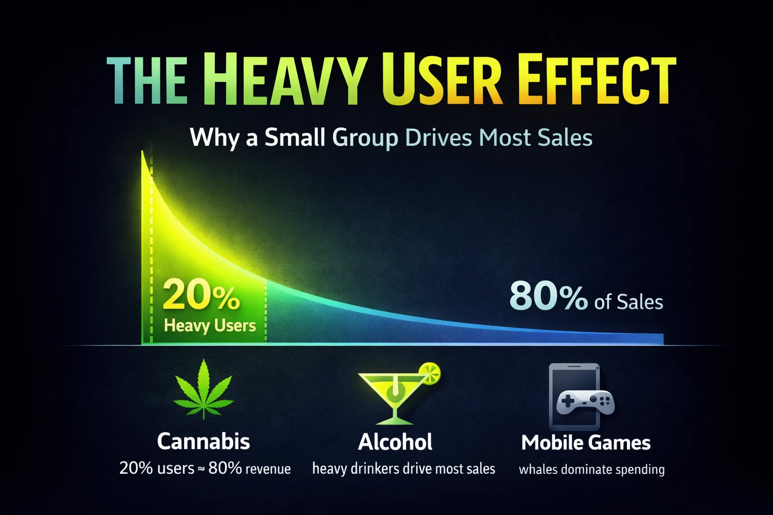 User Effect The Heavy User Effect: 9 Industries Where 20% Drive 80% of Revenue