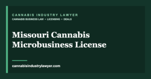 Missouri cannabis microbusiness license