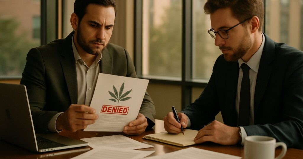 cannabis license denied